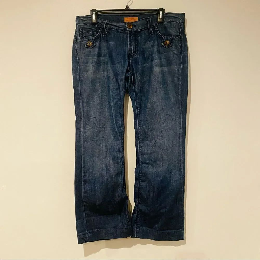 James Jeans Dry Aged Denim Jamie Style Bootcut Jeans Size 31